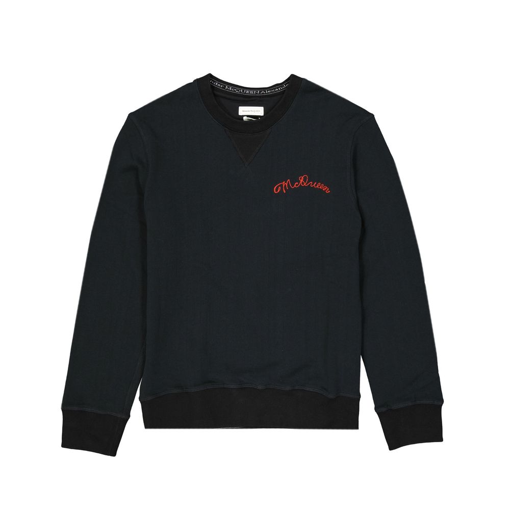 Sweat-shirt à logo Alexander McQueen
