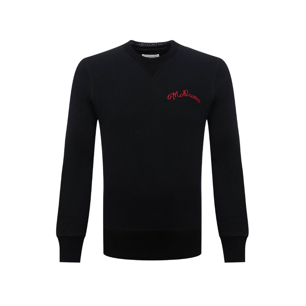 Sweat-shirt à logo Alexander McQueen