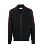 Sweat-shirt zippé avec logo Alexander McQueen
