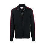 Sweat-shirt zippé avec logo Alexander McQueen