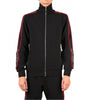 Sweat-shirt zippé avec logo Alexander McQueen