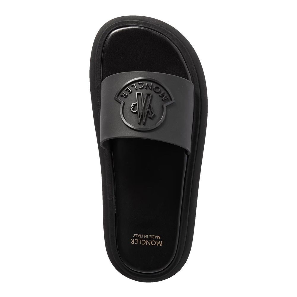 Claquettes avec logo Moncler