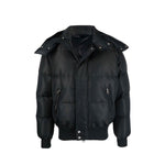 Blouson aviateur matelassé en laine mélangée Alexander McQueen