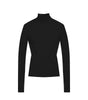 Balenciaga Cashmere Blend Rib Knit Turtleneck