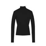 Balenciaga Cashmere Blend Rib Knit Turtleneck