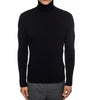 Balenciaga Cashmere Blend Rib Knit Turtleneck