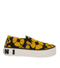 Marni Printed Slip On Sneakers