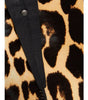 Bottega Veneta Leopard Print Calf Hair Skirt