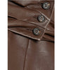 Brunello Cucinelli Leather Skirt