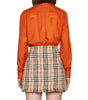 Burberry Vintage Pattern Mini Skirt