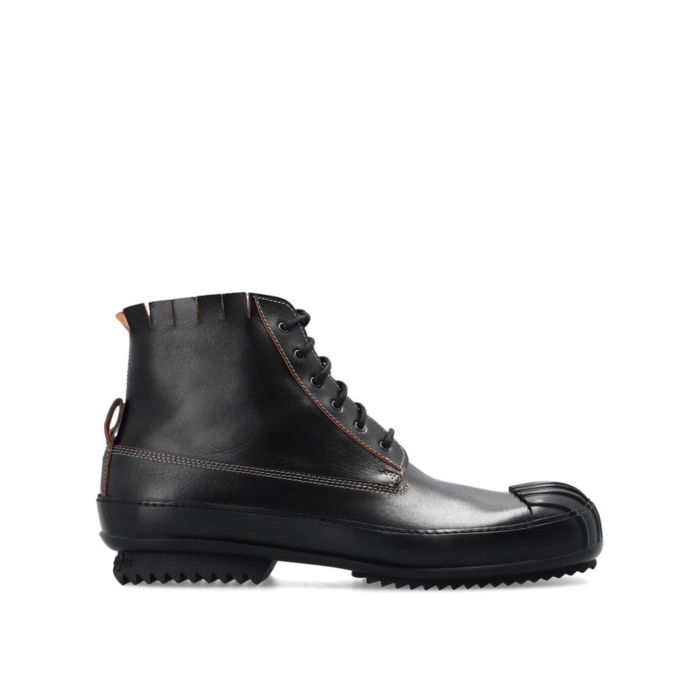 Maison Margiela Leather High-Top Sneakers