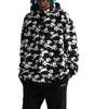Celine Hooded Printed Dogs Sweatshirt