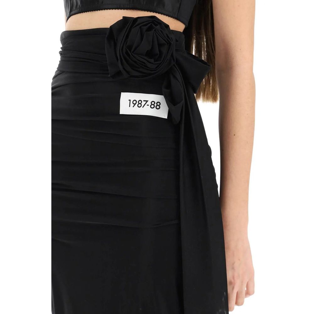 Jupe longue en jersey extensible Dolce & Gabbana