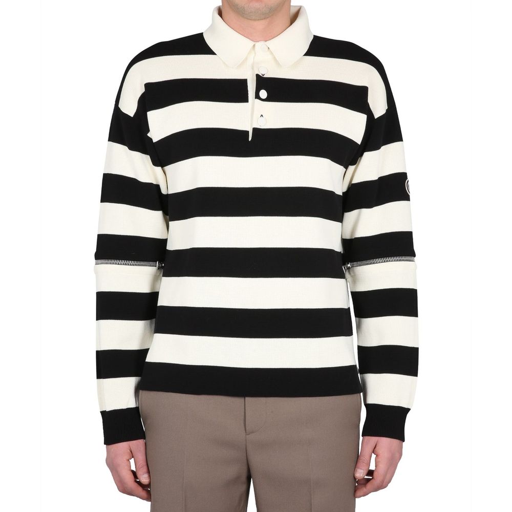 Polo en coton rayé Gucci
