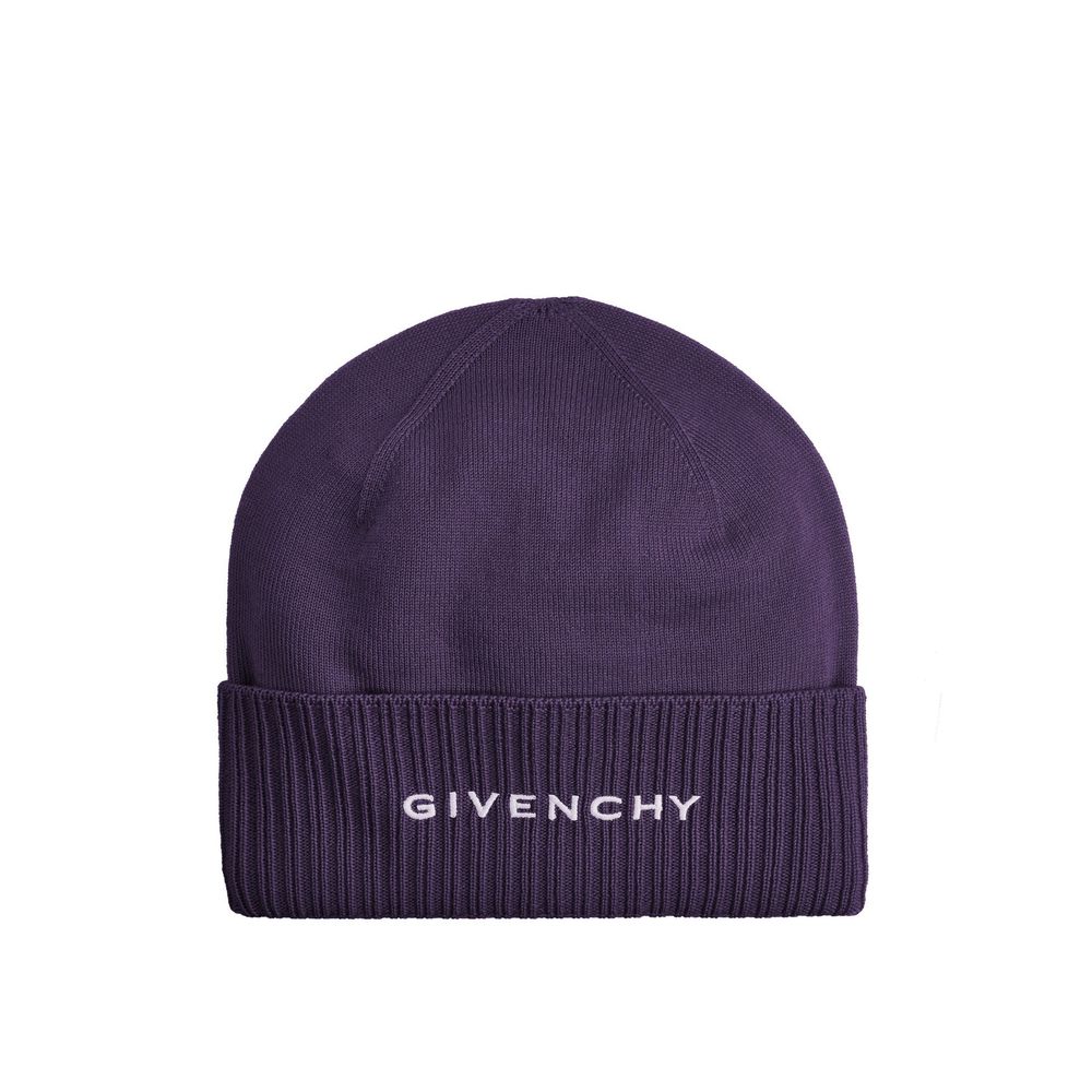 Chapeau en laine avec logo Givenchy