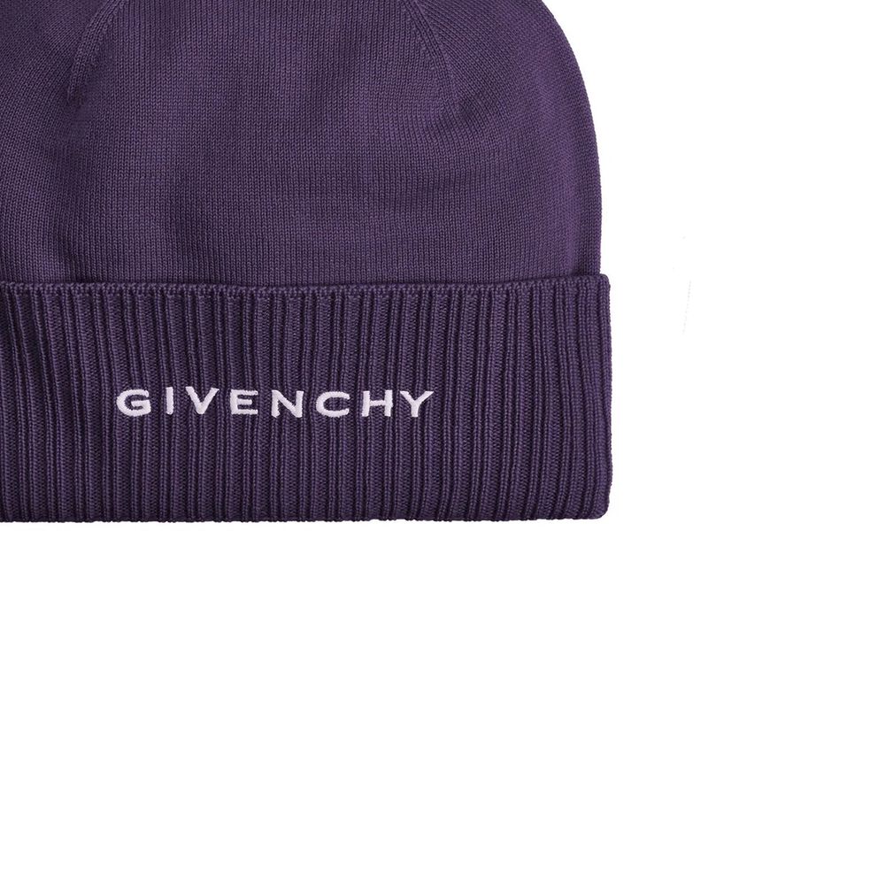 Chapeau en laine avec logo Givenchy
