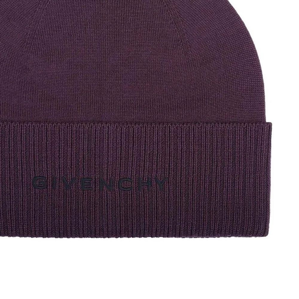 Gorro con logo de lana Givenchy