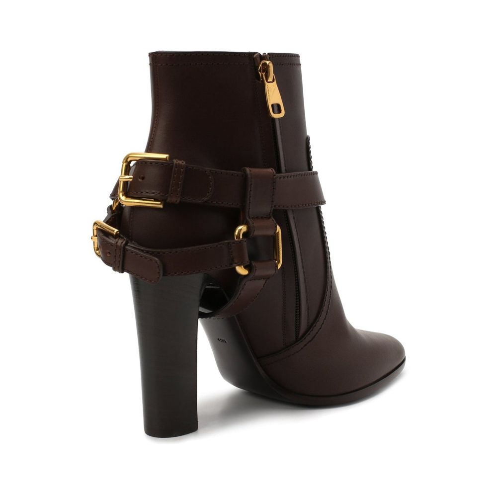 Dolce &amp; Gabbana Leather Ankle Boots