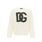 Dolce &amp; Gabbana Linen Logo Sweater
