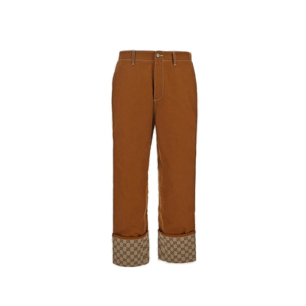Pantalon en coton Gucci GG