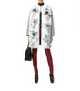 Fendi Fur Trim Cashmere Coat