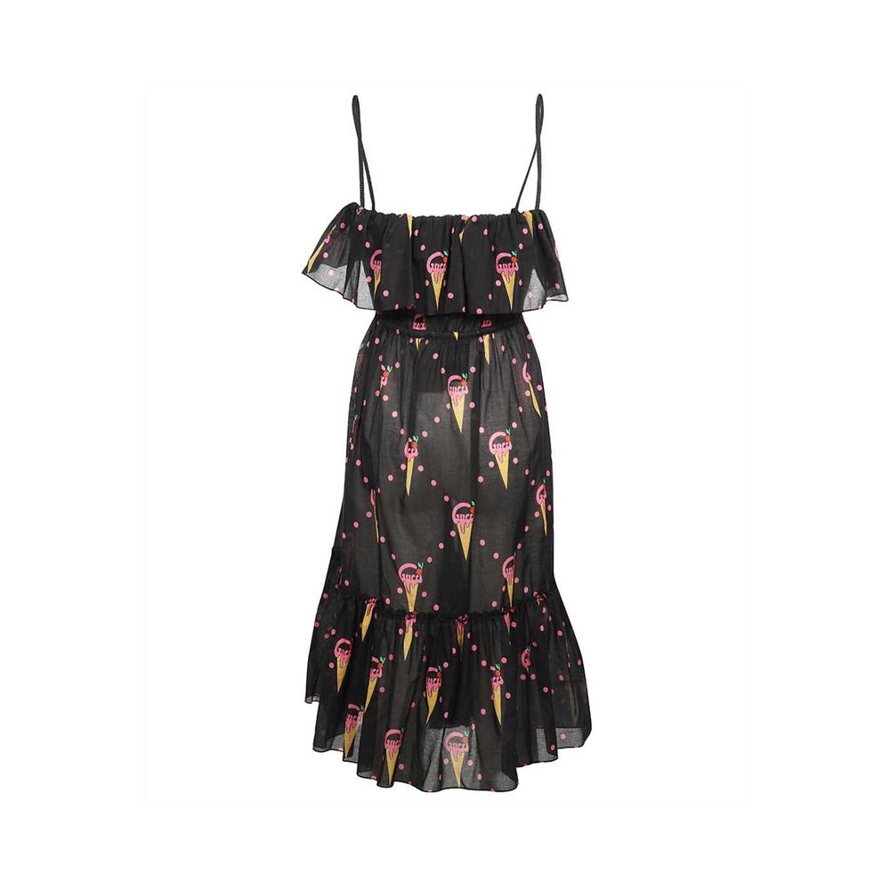 Robe à imprimé crème glacée Gucci