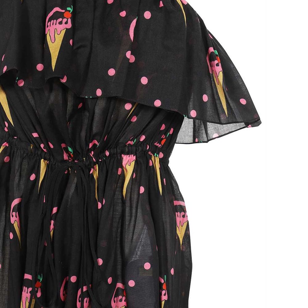 Robe à imprimé crème glacée Gucci