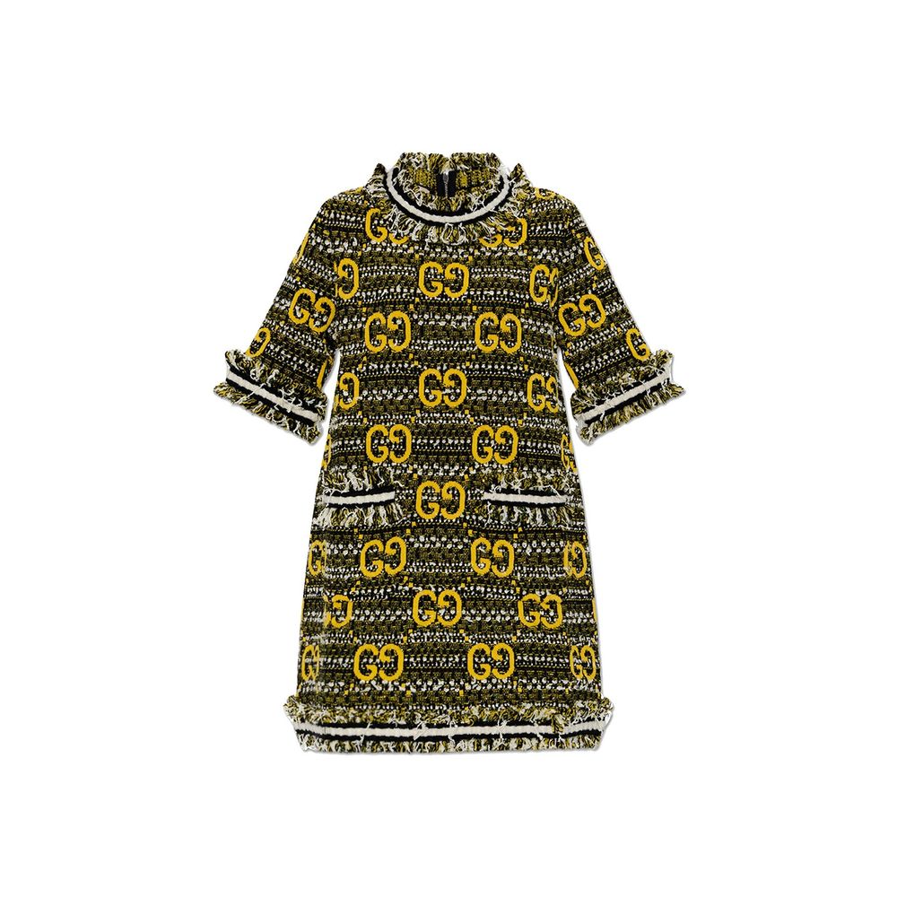 Mini-robe en tweed Gucci