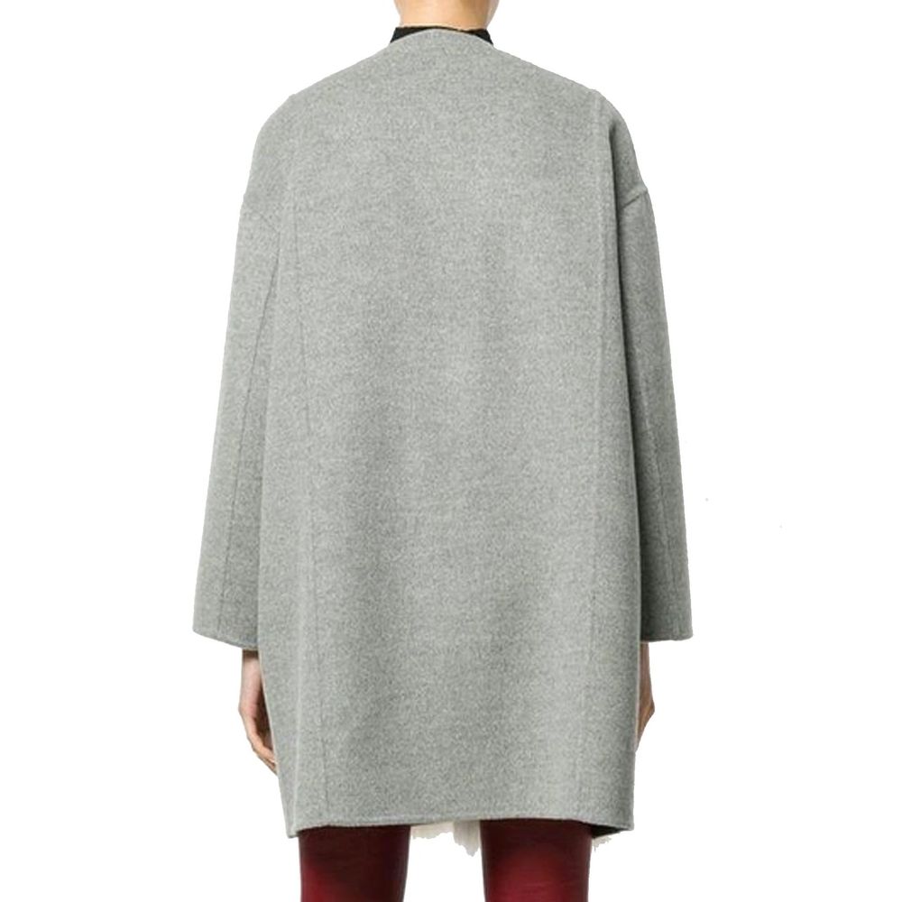 Fendi Fur Trim Cashmere Coat