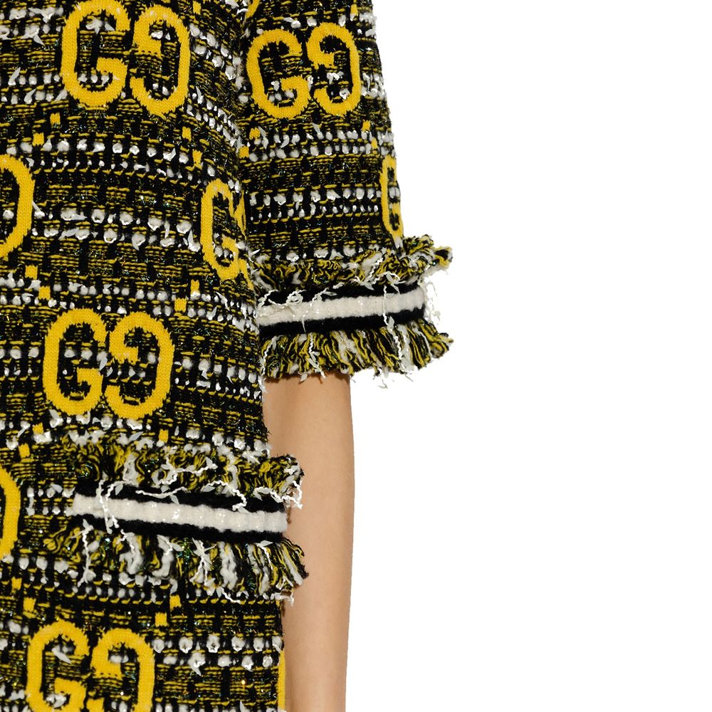 Mini-robe en tweed Gucci