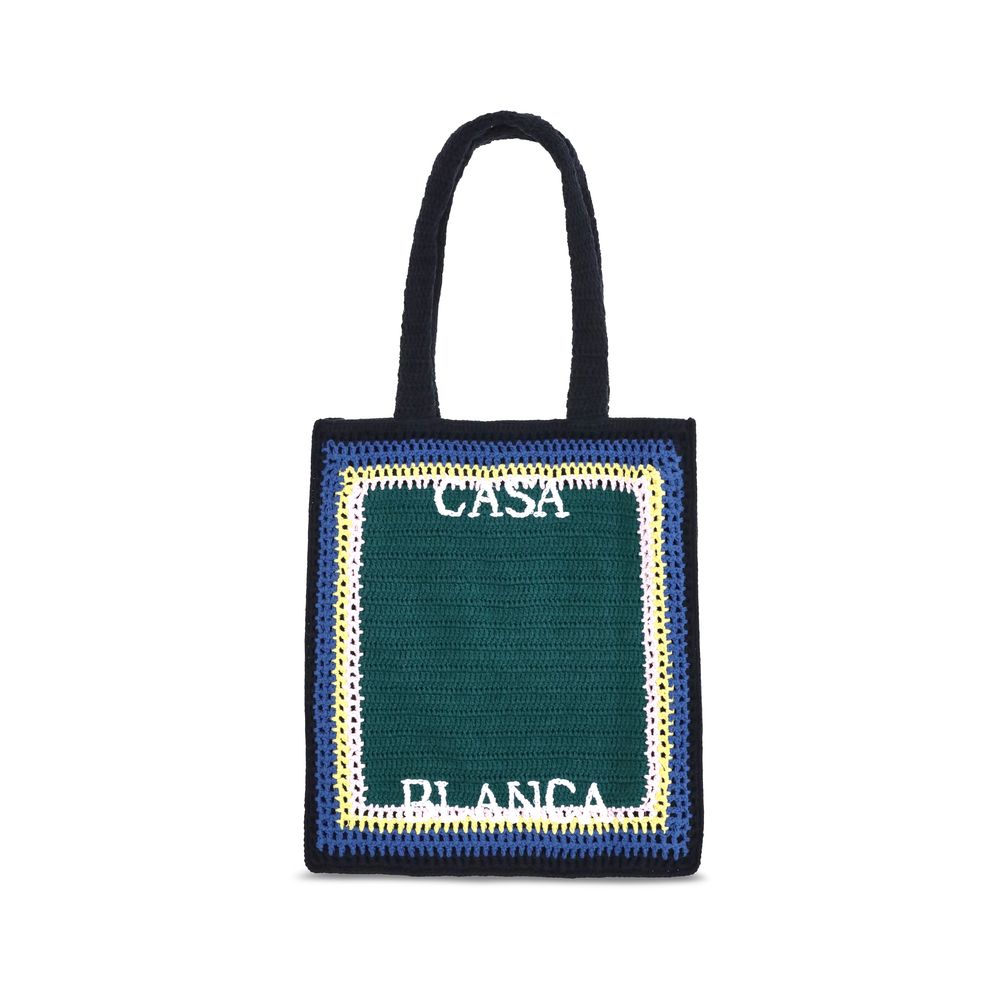 Casablanca Crochet Shoulder Bag