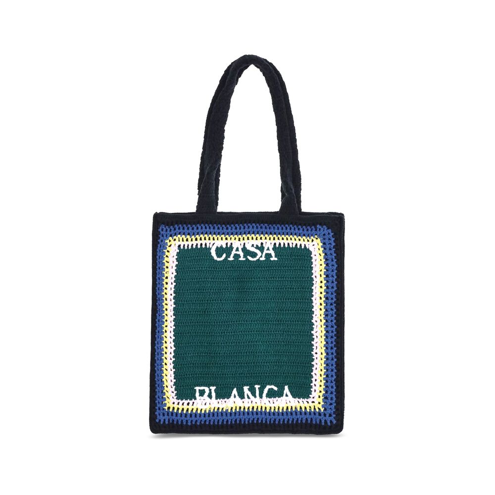 Casablanca Crochet Shoulder Bag