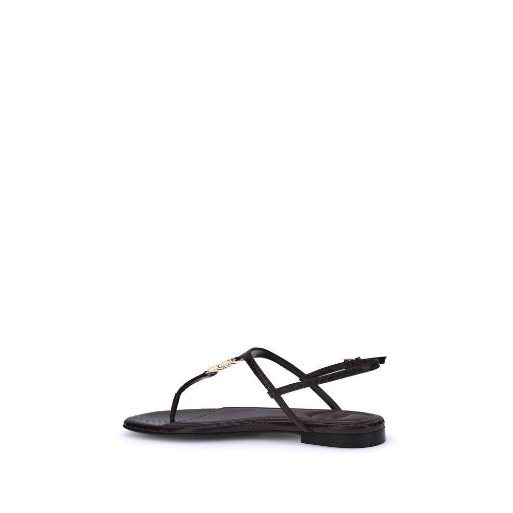 Sandales Fendi FFold