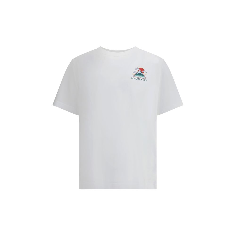 Casablanca Montagne OndulÉe Screen printed Tshirt