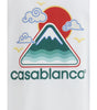 Casablanca Montagne OndulÉe Screen printed Tshirt