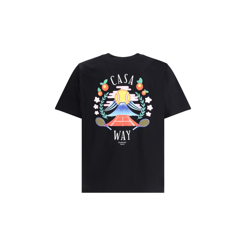 T-shirt imprimé Casablanca Casa Way Mountain