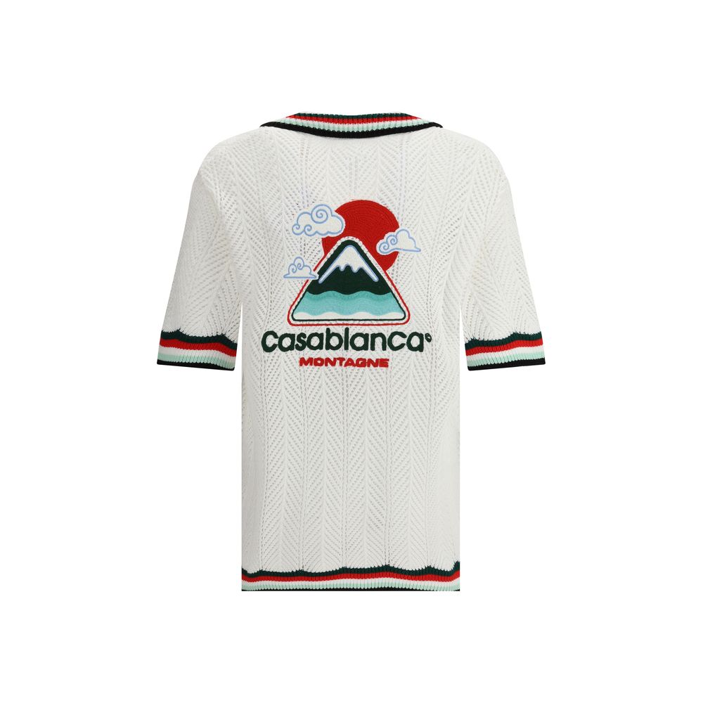 Cardigan sportif à manches courtes Casablanca