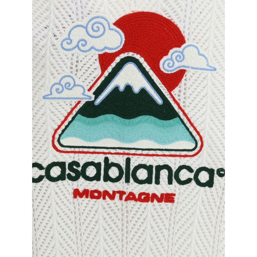 Cardigan sportif à manches courtes Casablanca