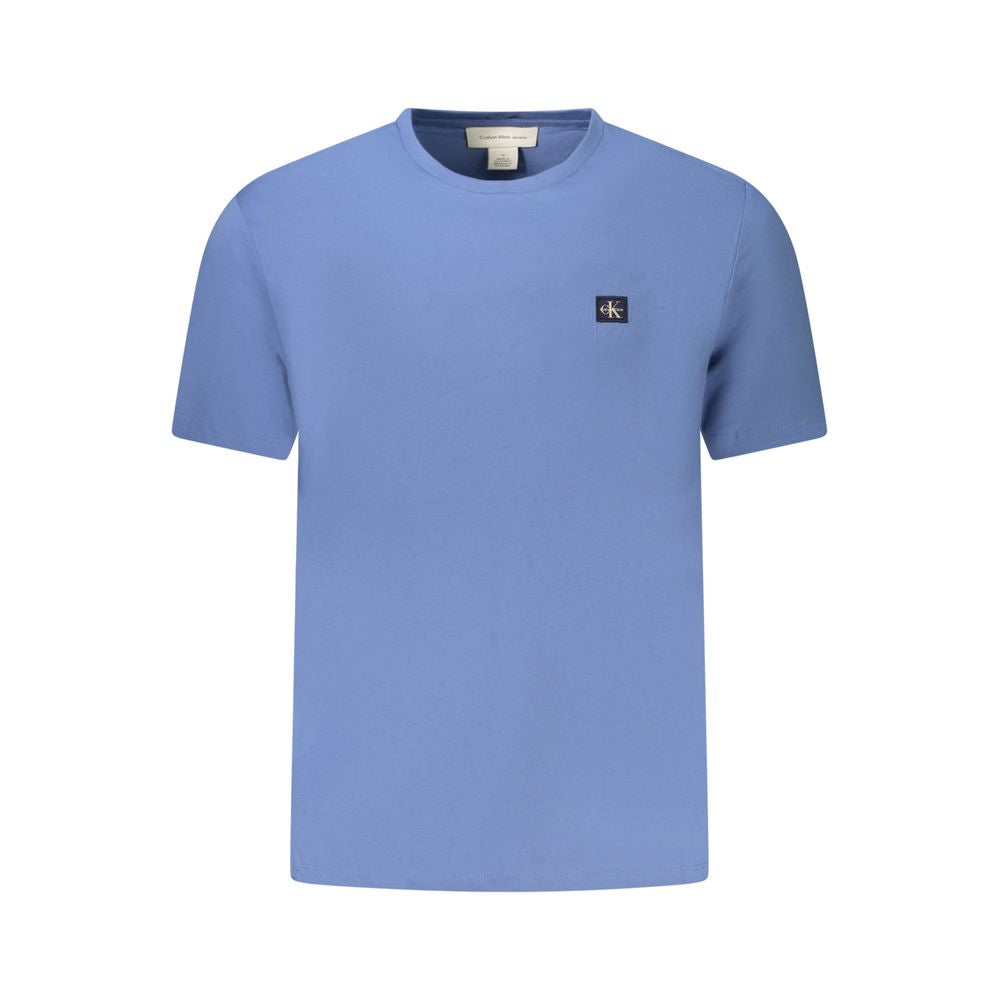 T-shirt homme en coton bleu Calvin Klein
