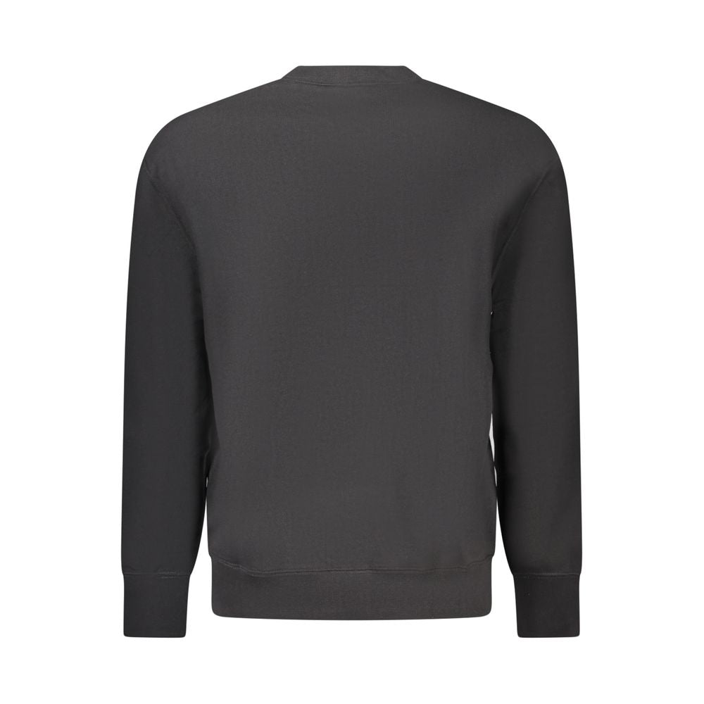 Pull en coton noir Calvin Klein pour homme