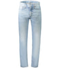 Calvin Klein Blue Cotton Men Jeans