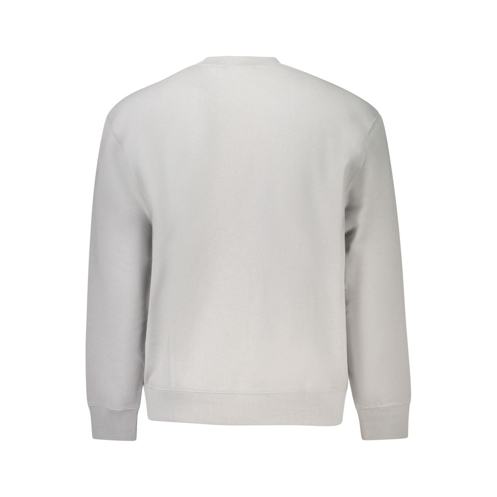 Pull en coton gris Calvin Klein pour homme