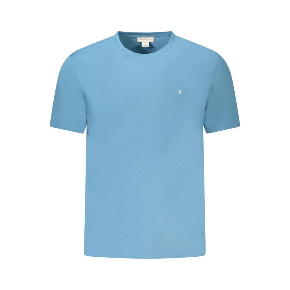 T-shirt homme en coton bleu Calvin Klein
