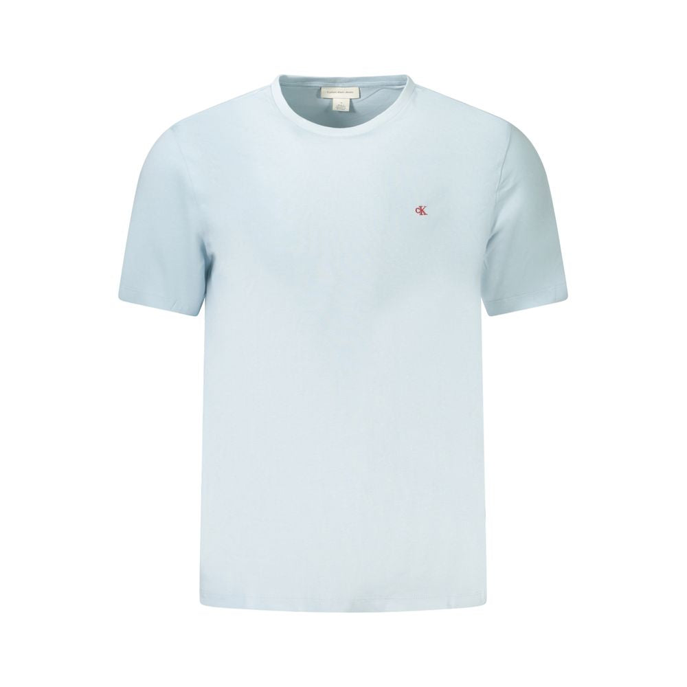 T-shirt homme en coton bleu Calvin Klein