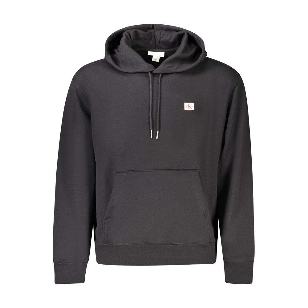 Pull en coton noir Calvin Klein pour homme