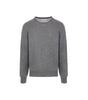 Brunello Cucinelli Gray Cashmere Men Sweater