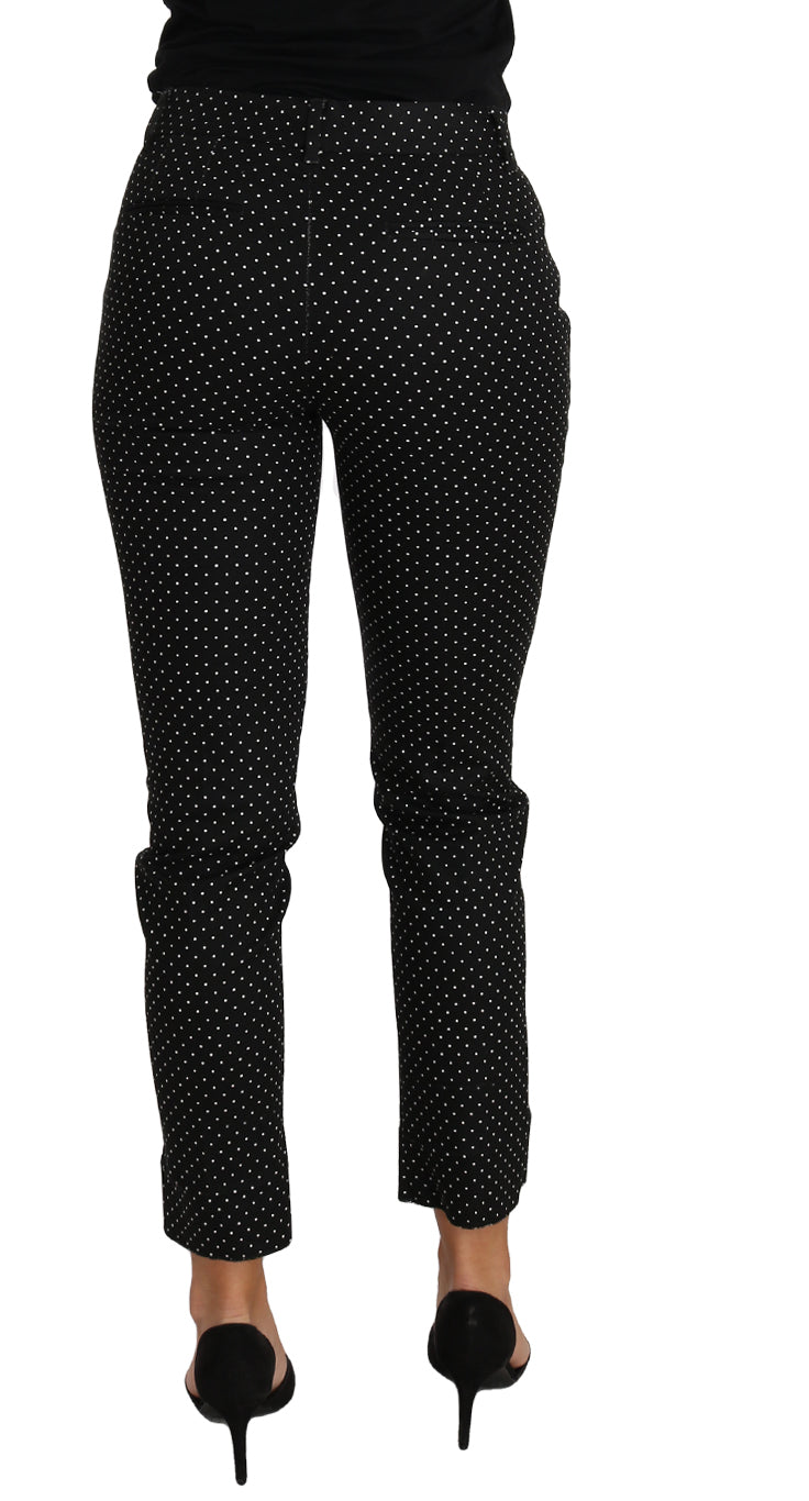 Pantalon court élégant à pois Dolce &amp; Gabbana