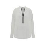 Blouse en soie Brunello Cucinelli