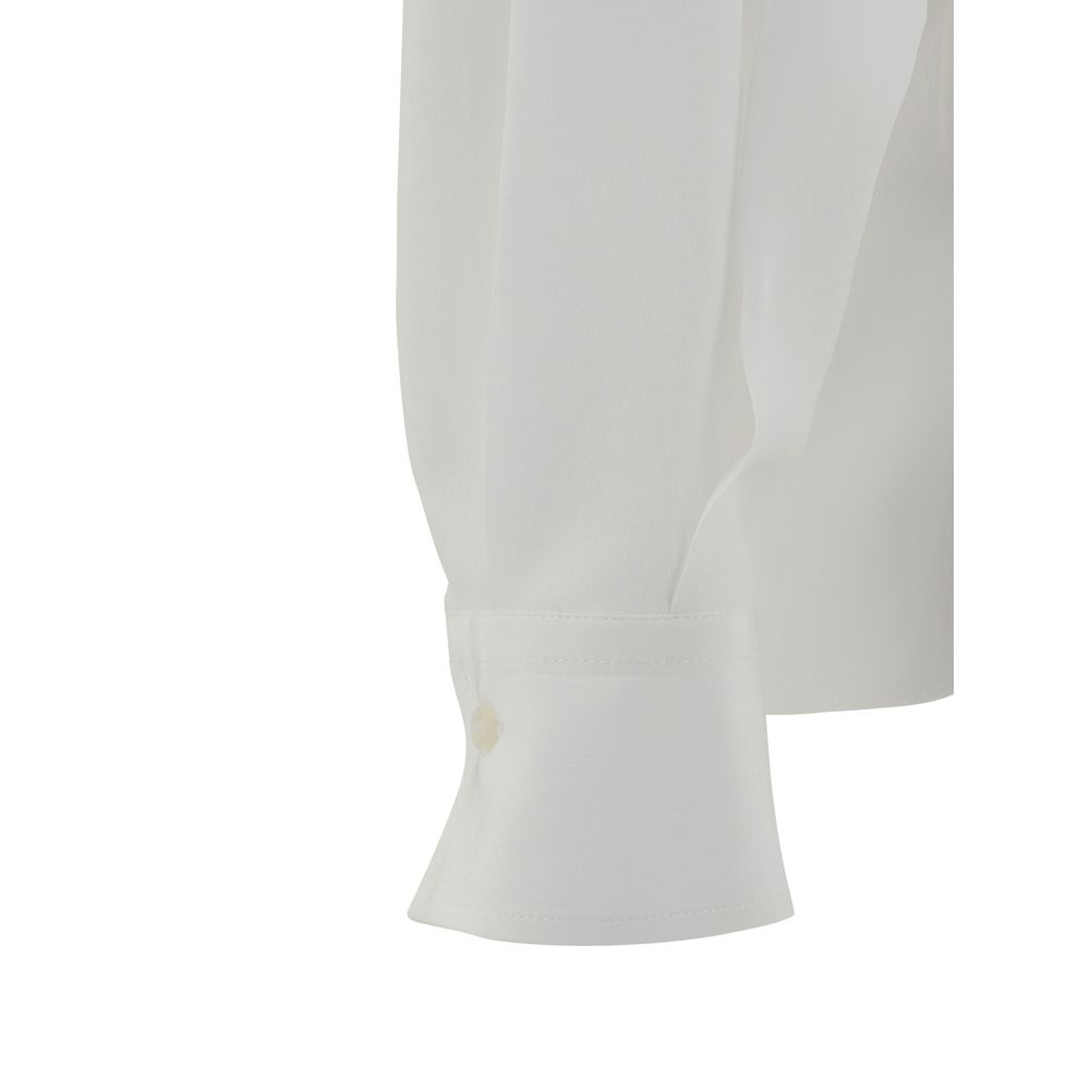 Blouse en soie Brunello Cucinelli