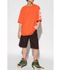 T-shirt en coton orange Balmain